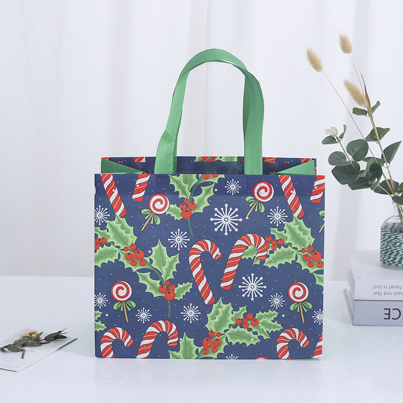 PPWR certificate/eco friendly RPET nonwoven fabric shopping bag